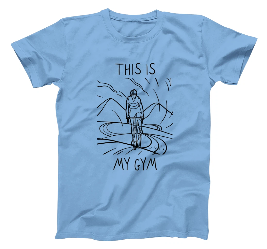 Womens This Is My Gym. Cool and Funny Bicycle T-Shirt, Women T-Shirt