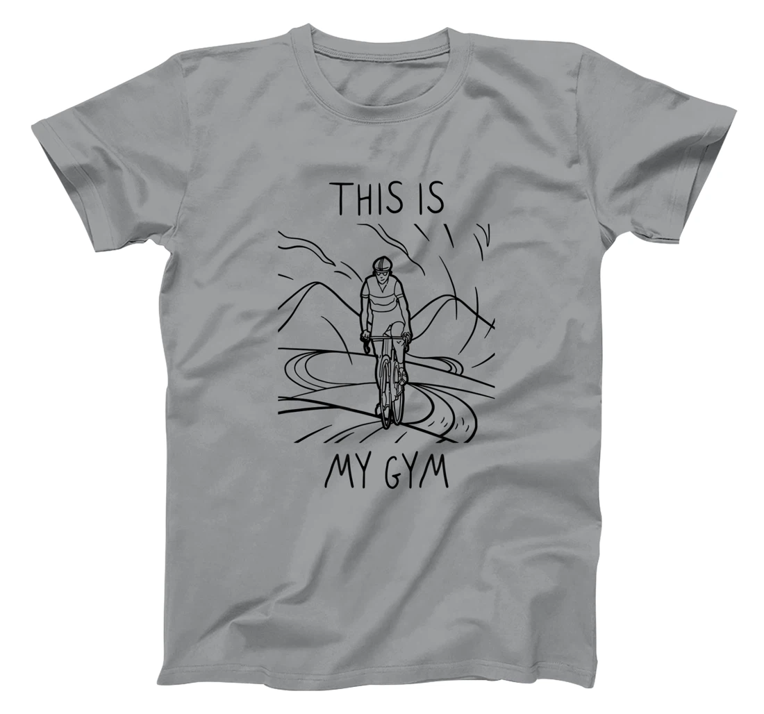 Womens This Is My Gym. Cool and Funny Bicycle T-Shirt, Women T-Shirt