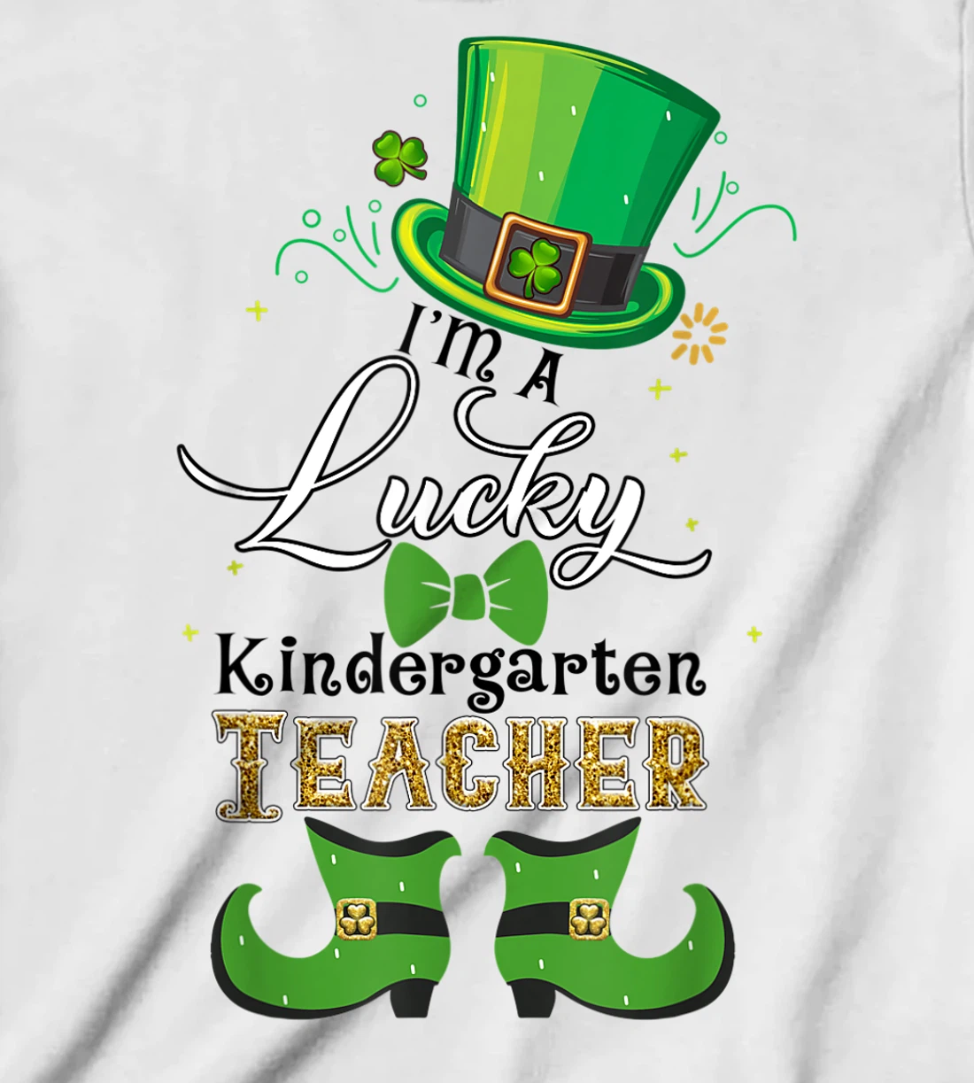 St Patricks Day This Is My Lucky Gift For Teacher T-Shirt, Kid T-Shirt and Women T-Shirt