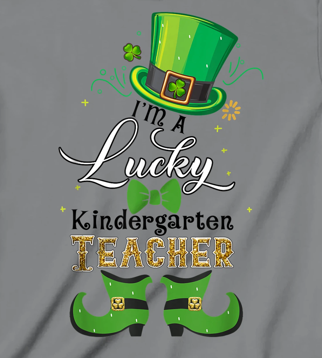 St Patricks Day This Is My Lucky Gift For Teacher T-Shirt, Kid T-Shirt and Women T-Shirt