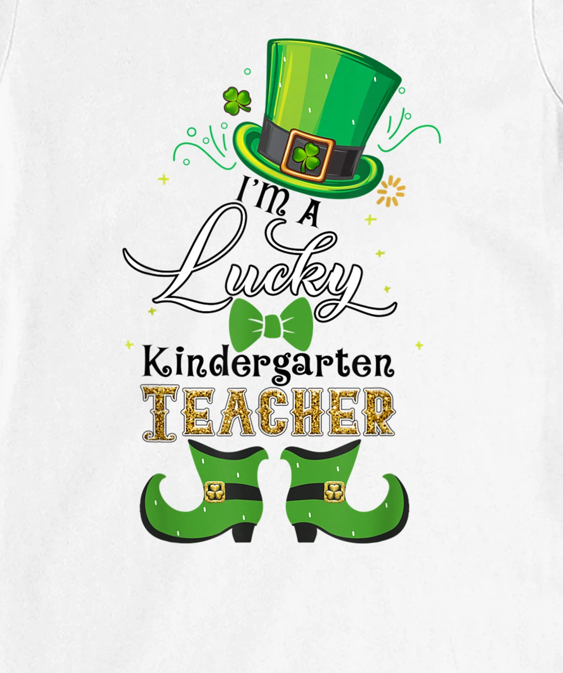 St Patricks Day This Is My Lucky Gift For Teacher T-Shirt, Kid T-Shirt and Women T-Shirt