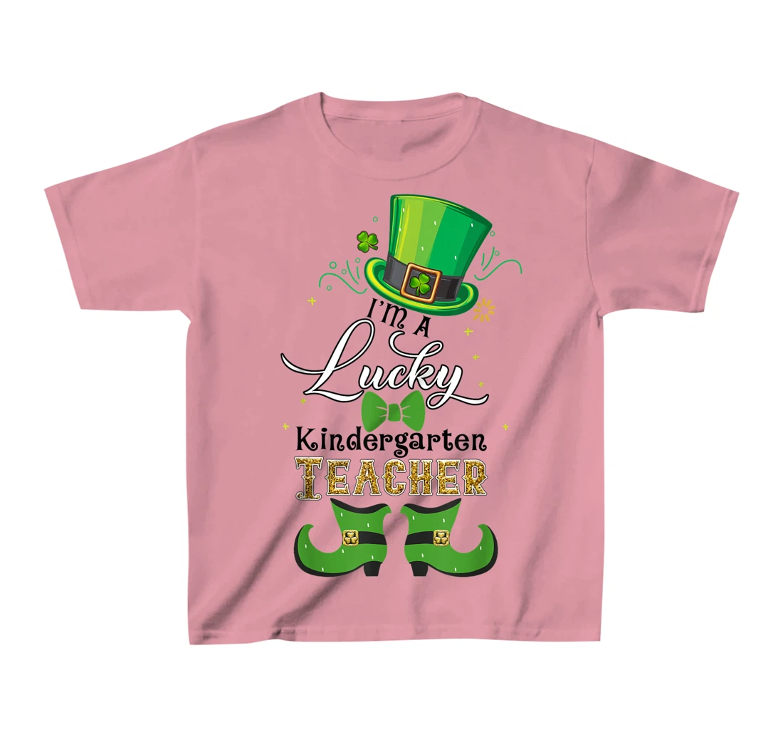 St Patricks Day This Is My Lucky Gift For Teacher T-Shirt, Kid T-Shirt and Women T-Shirt