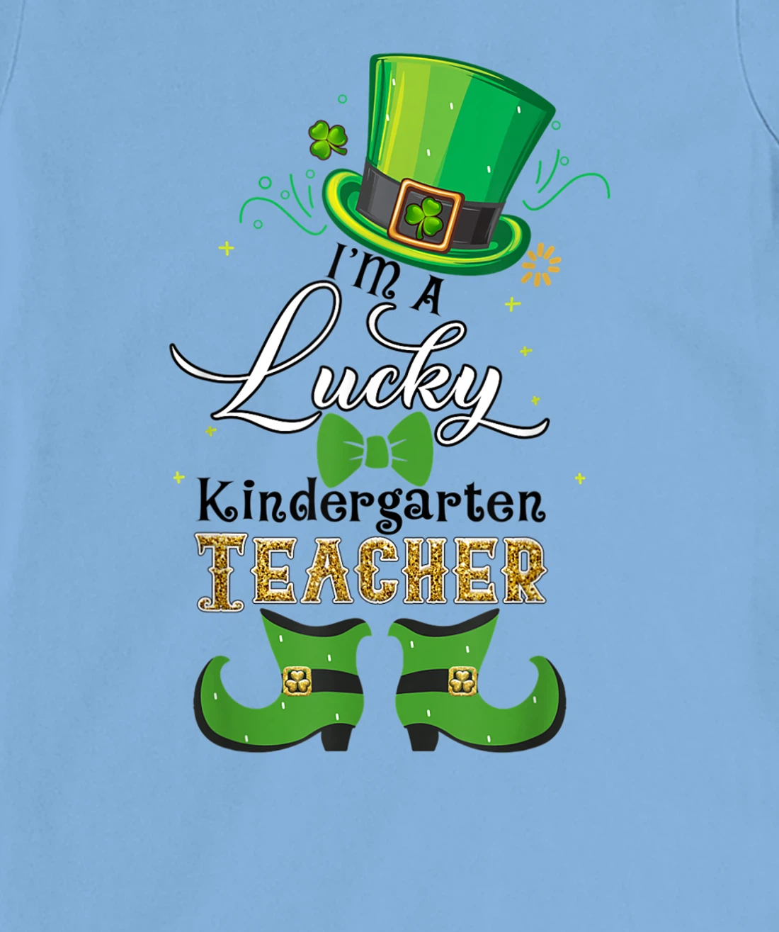 St Patricks Day This Is My Lucky Gift For Teacher T-Shirt, Kid T-Shirt and Women T-Shirt