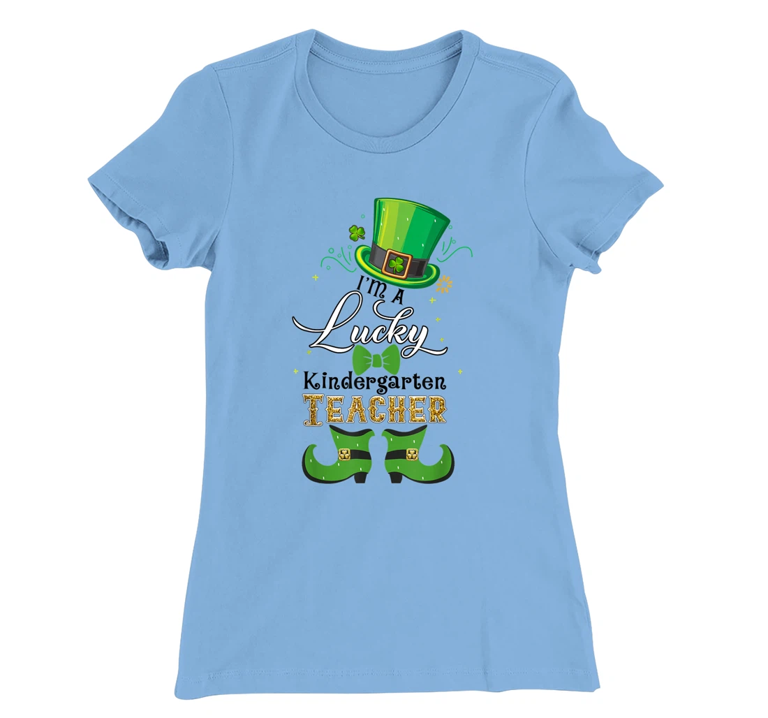 St Patricks Day This Is My Lucky Gift For Teacher T-Shirt, Kid T-Shirt and Women T-Shirt