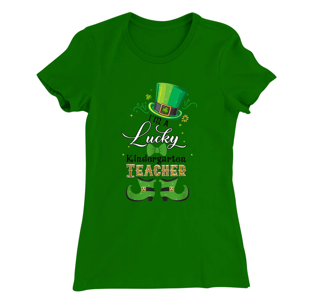 St Patricks Day This Is My Lucky Gift For Teacher T-Shirt, Kid T-Shirt and Women T-Shirt