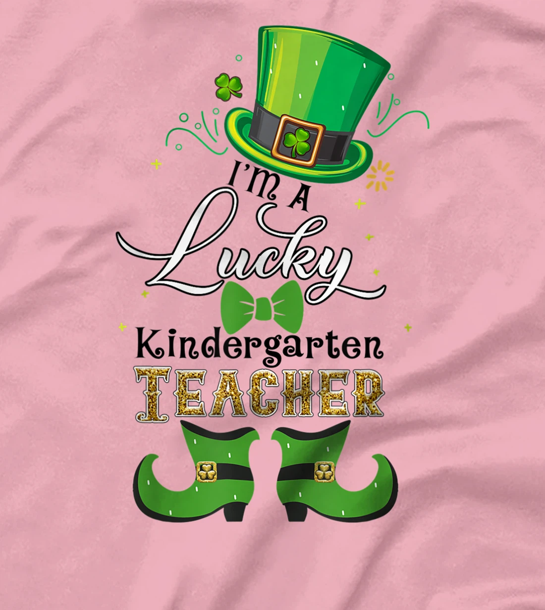 St Patricks Day This Is My Lucky Gift For Teacher T-Shirt, Kid T-Shirt and Women T-Shirt