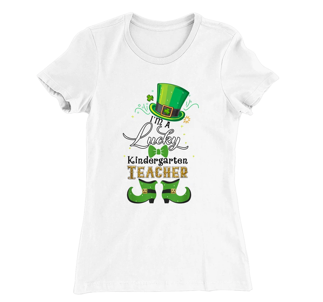 St Patricks Day This Is My Lucky Gift For Teacher T-Shirt, Kid T-Shirt and Women T-Shirt