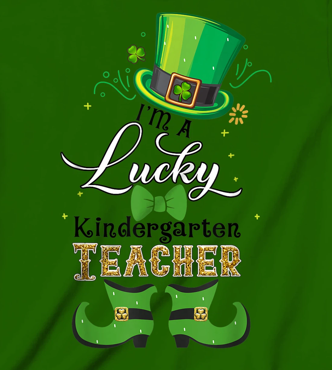 St Patricks Day This Is My Lucky Gift For Teacher T-Shirt, Kid T-Shirt and Women T-Shirt
