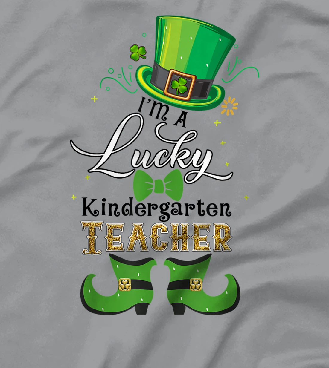St Patricks Day This Is My Lucky Gift For Teacher T-Shirt, Kid T-Shirt and Women T-Shirt