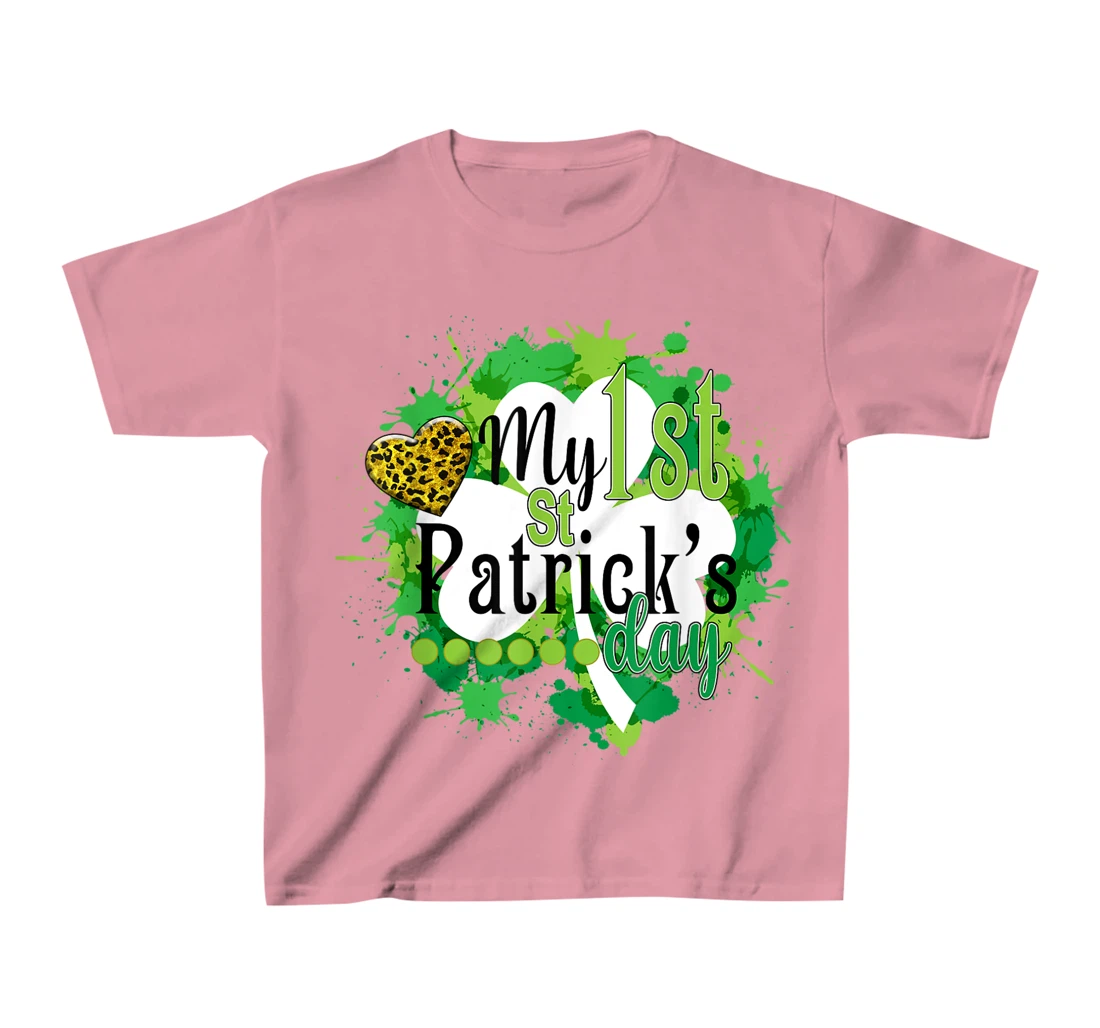 Funny Cute My First St. Patrick's Day Gift For Children T-Shirt, Kid T-Shirt and Women T-Shirt