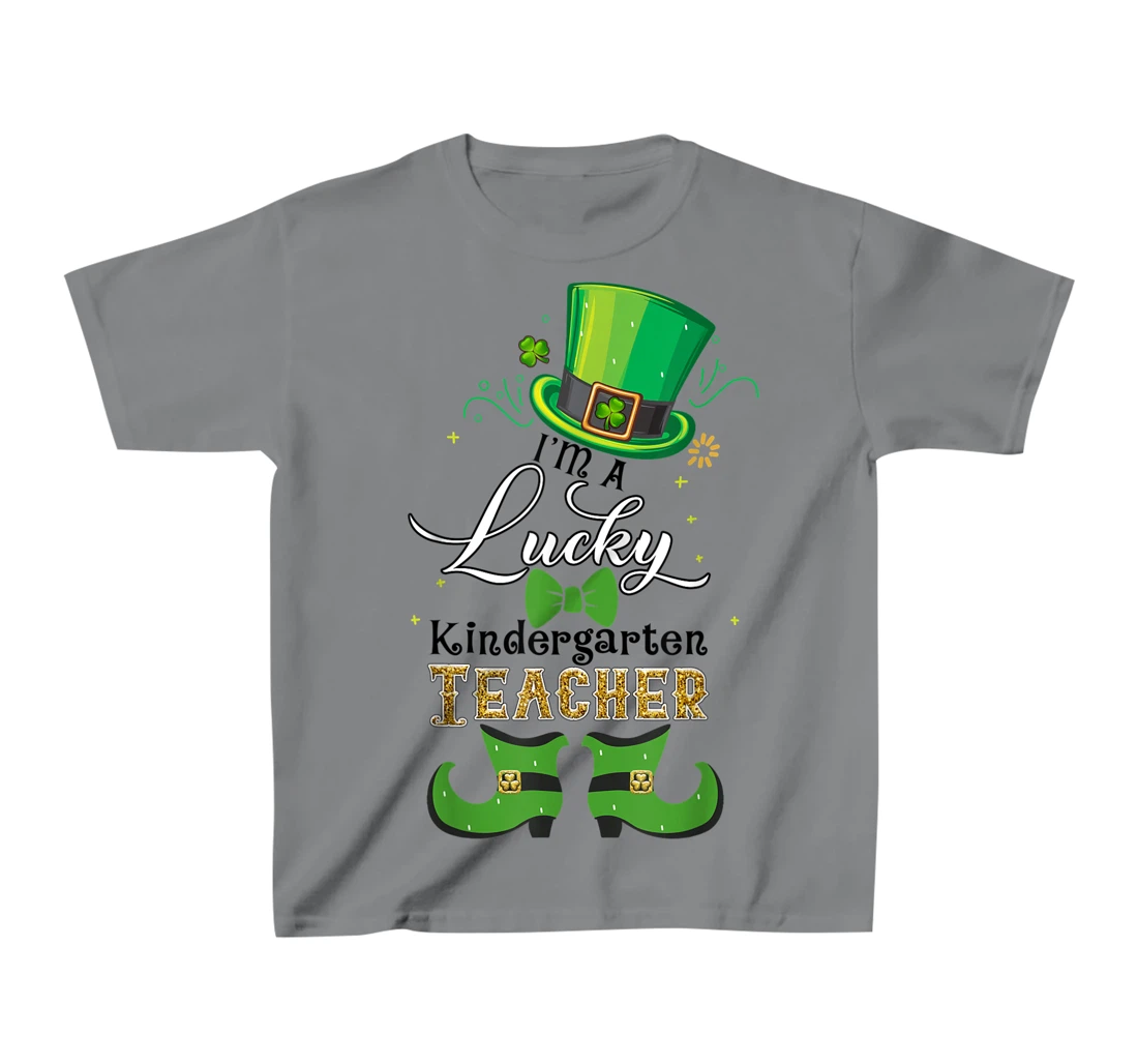 St Patricks Day This Is My Lucky Gift For Teacher T-Shirt, Kid T-Shirt and Women T-Shirt