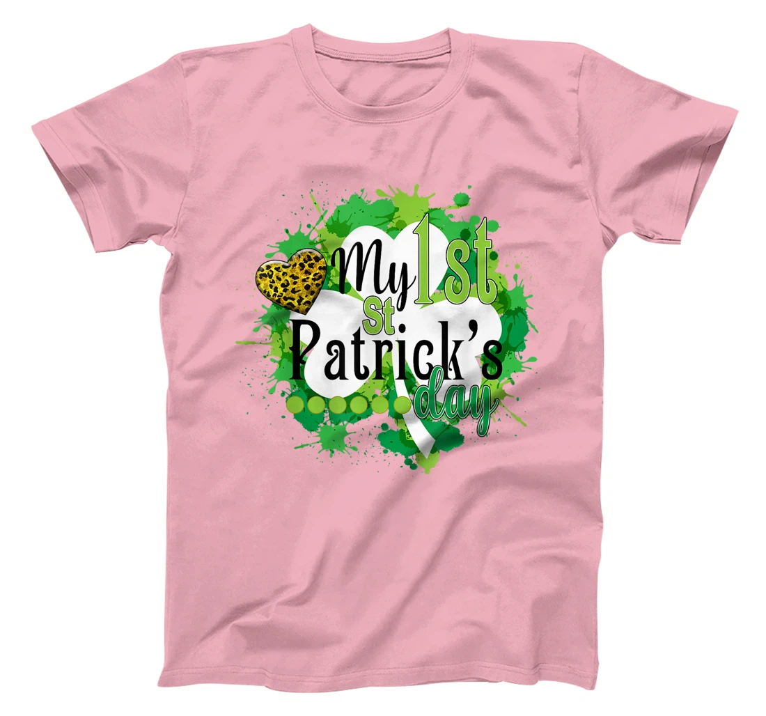 Funny Cute My First St. Patrick's Day Gift For Children T-Shirt, Kid T-Shirt and Women T-Shirt