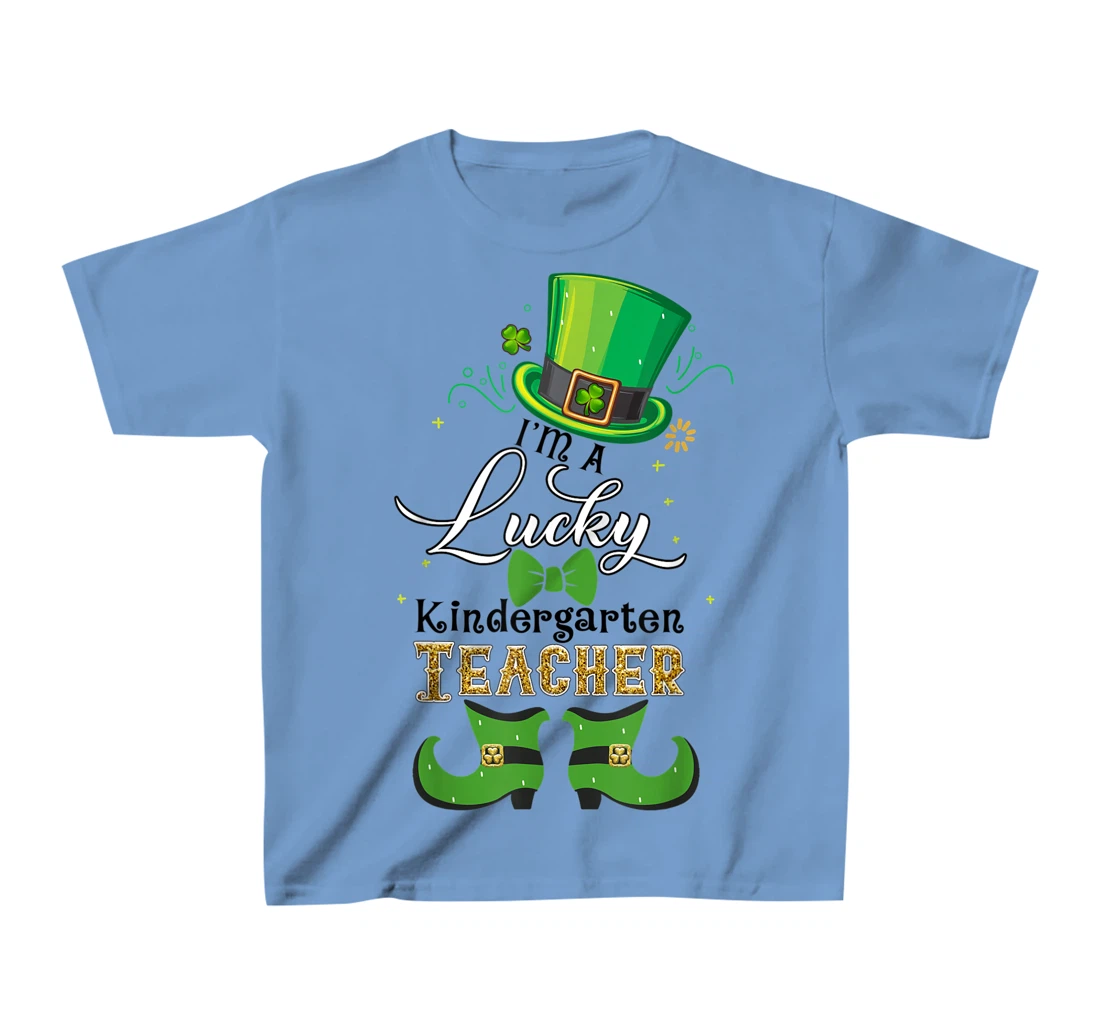 St Patricks Day This Is My Lucky Gift For Teacher T-Shirt, Kid T-Shirt and Women T-Shirt
