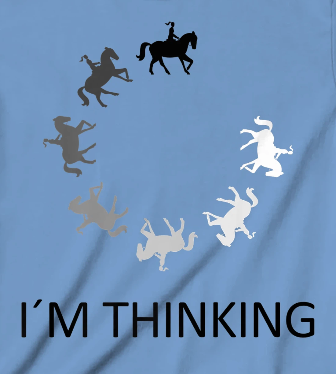 Womens Horse Lover Riding Loading Bar Concentration Horseshoe Barn T-Shirt, Kid T-Shirt and Women T-Shirt