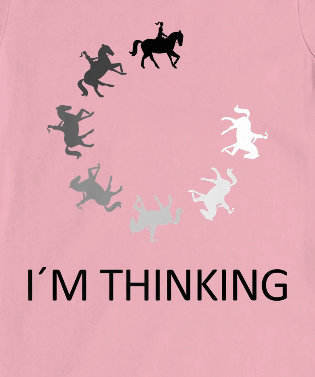 Womens Horse Lover Riding Loading Bar Concentration Horseshoe Barn T-Shirt, Kid T-Shirt and Women T-Shirt