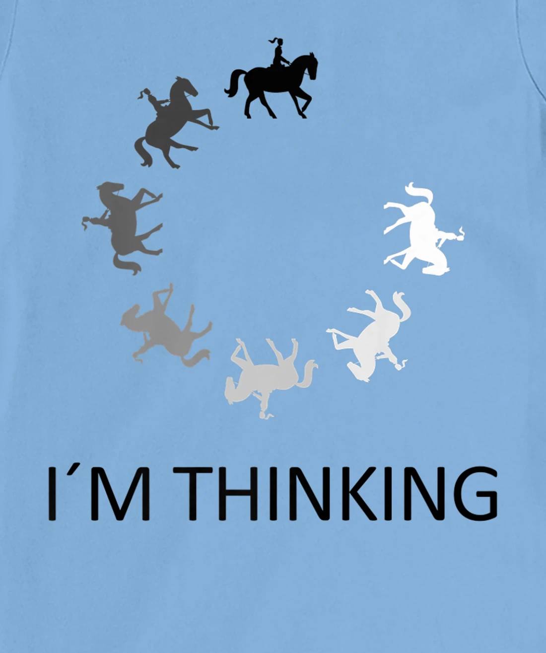 Womens Horse Lover Riding Loading Bar Concentration Horseshoe Barn T-Shirt, Kid T-Shirt and Women T-Shirt