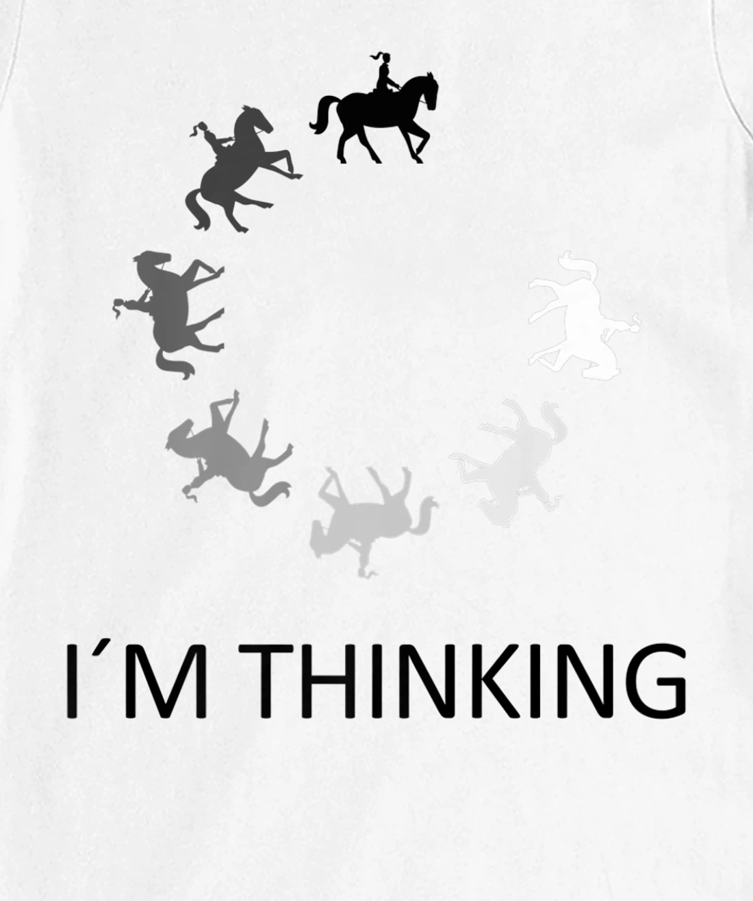 Womens Horse Lover Riding Loading Bar Concentration Horseshoe Barn T-Shirt, Kid T-Shirt and Women T-Shirt