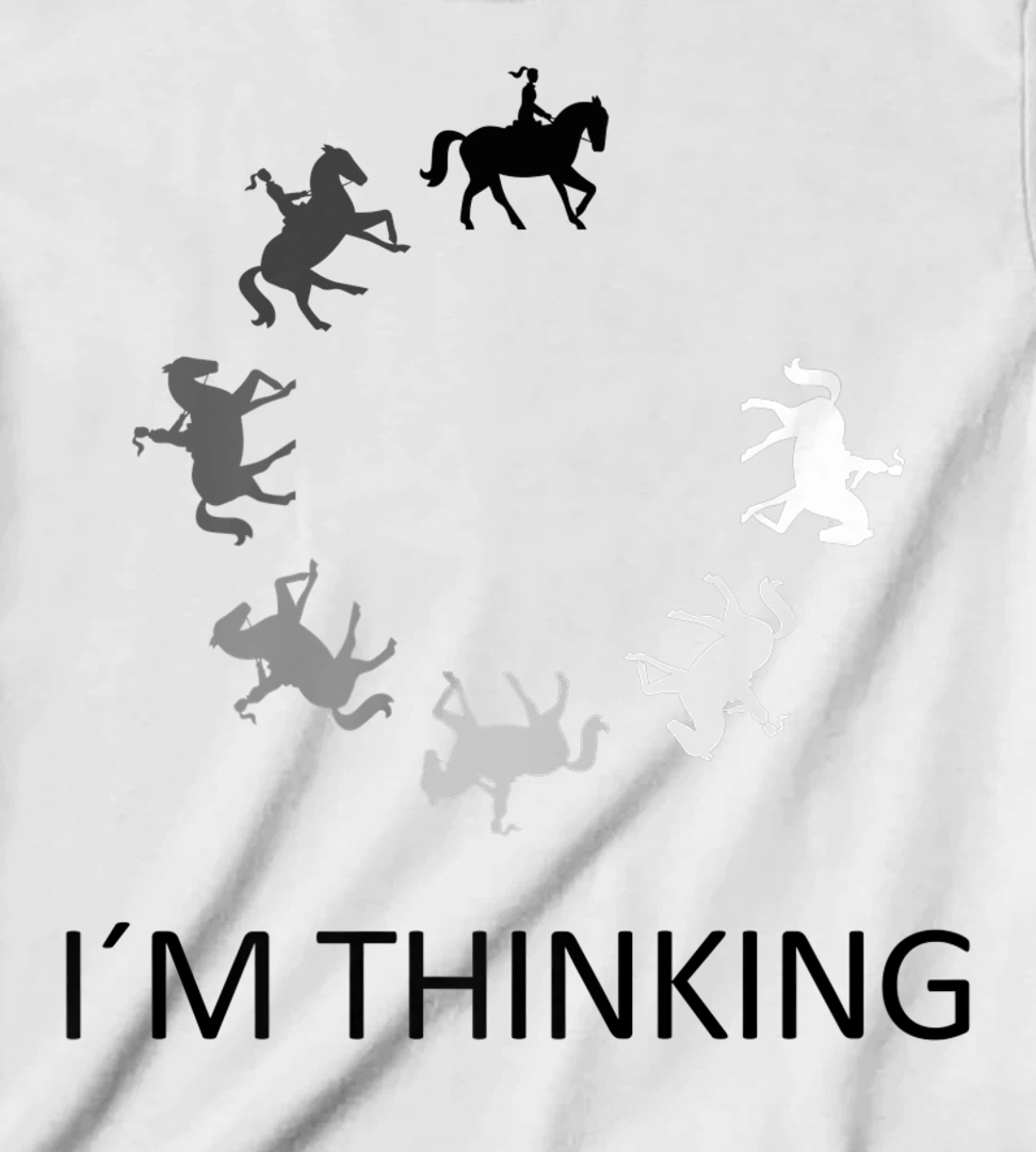 Womens Horse Lover Riding Loading Bar Concentration Horseshoe Barn T-Shirt, Kid T-Shirt and Women T-Shirt