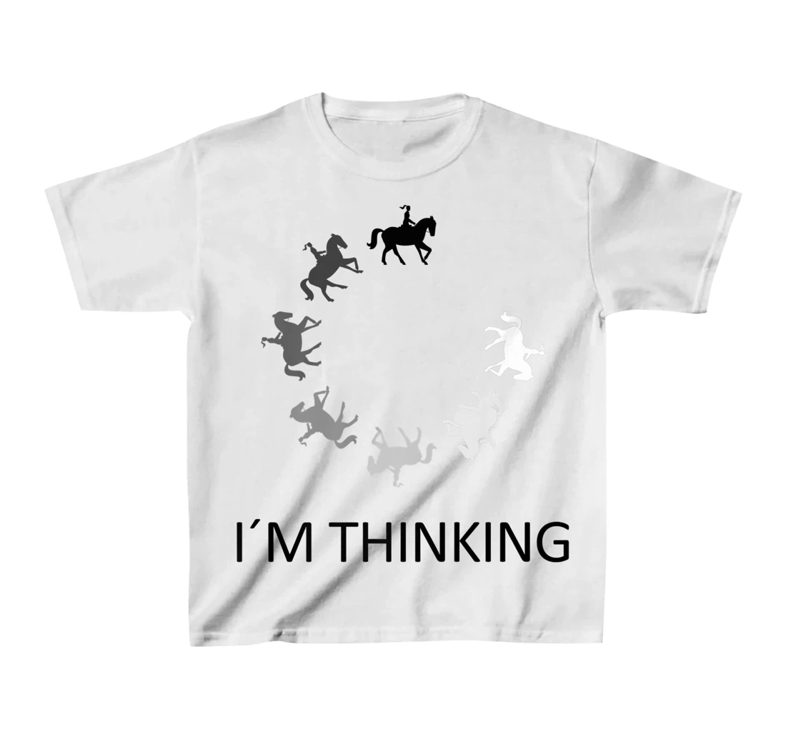 Womens Horse Lover Riding Loading Bar Concentration Horseshoe Barn T-Shirt, Kid T-Shirt and Women T-Shirt