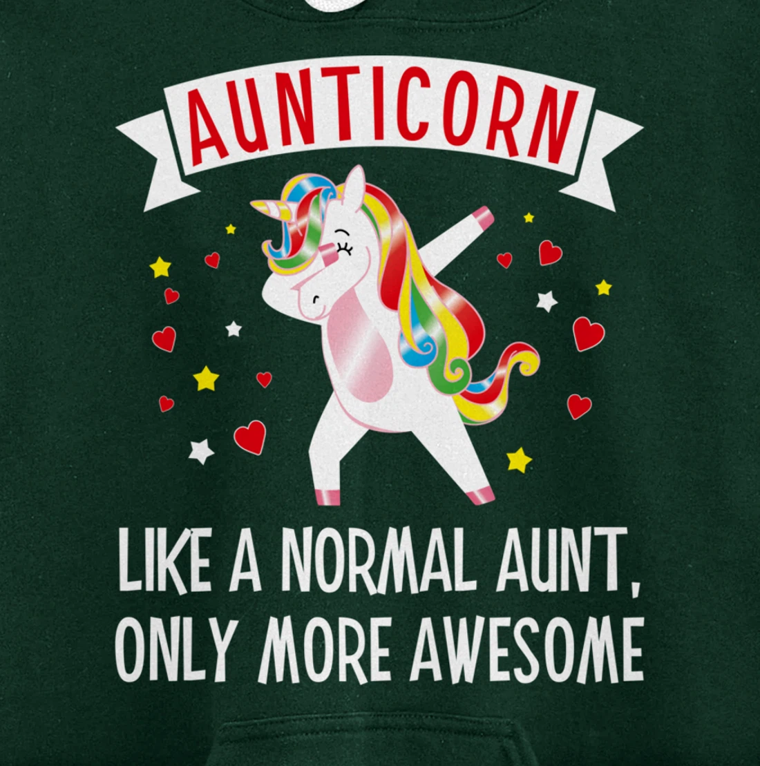 Aunticorn Like An Aunt Only More Awesome Tee Best Aunt Ever Pullover Hoodie
