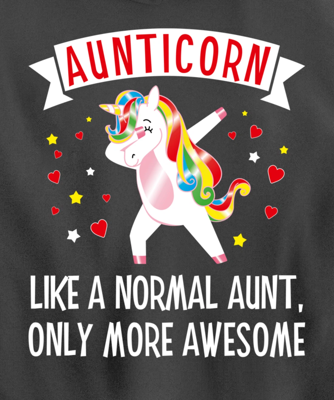 Aunticorn Like An Aunt Only More Awesome Tee Best Aunt Ever Pullover Hoodie