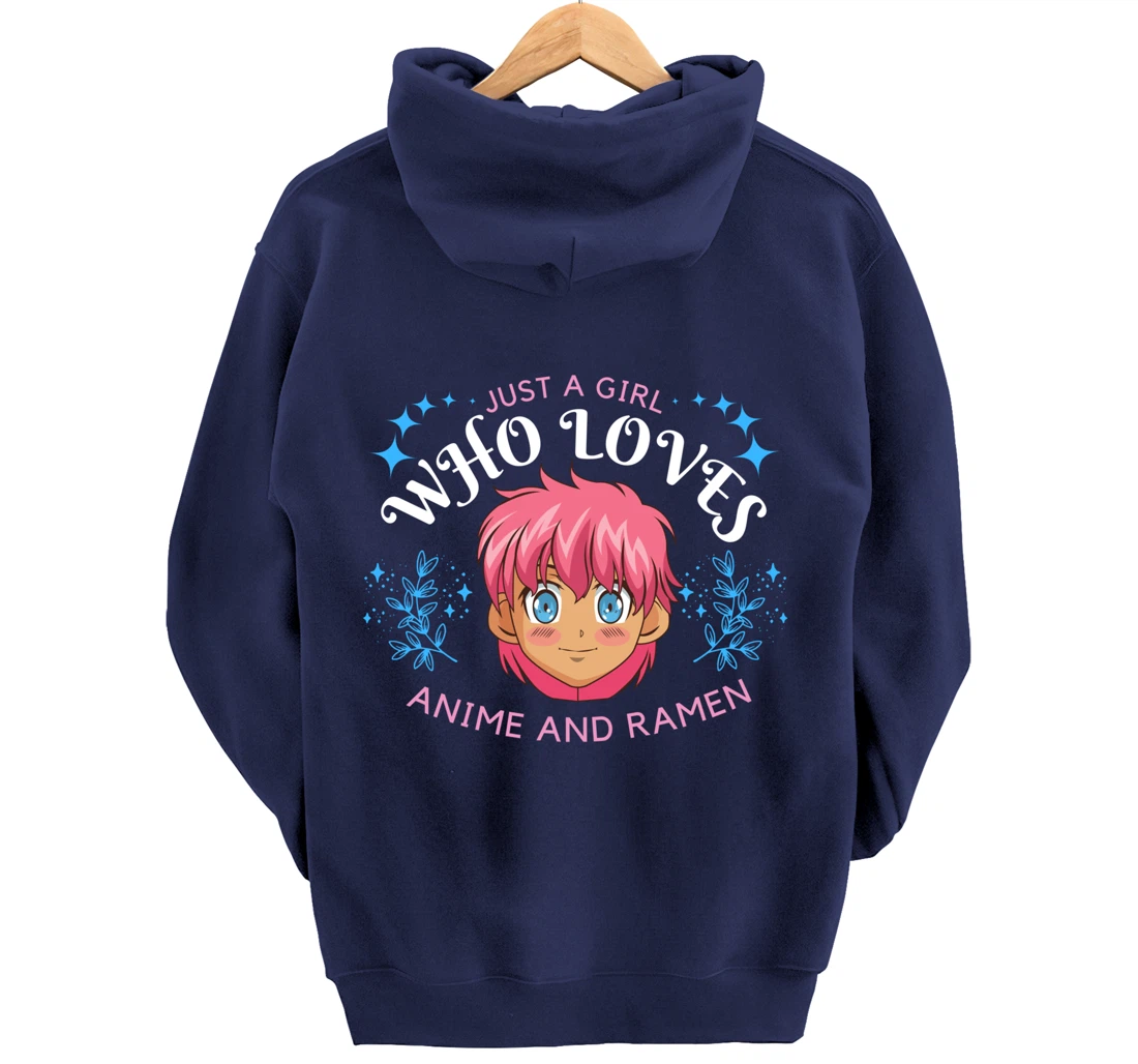 Anime Art For Women Teen Girls Anime Merch Ramen Anime Lover Pullover Hoodie