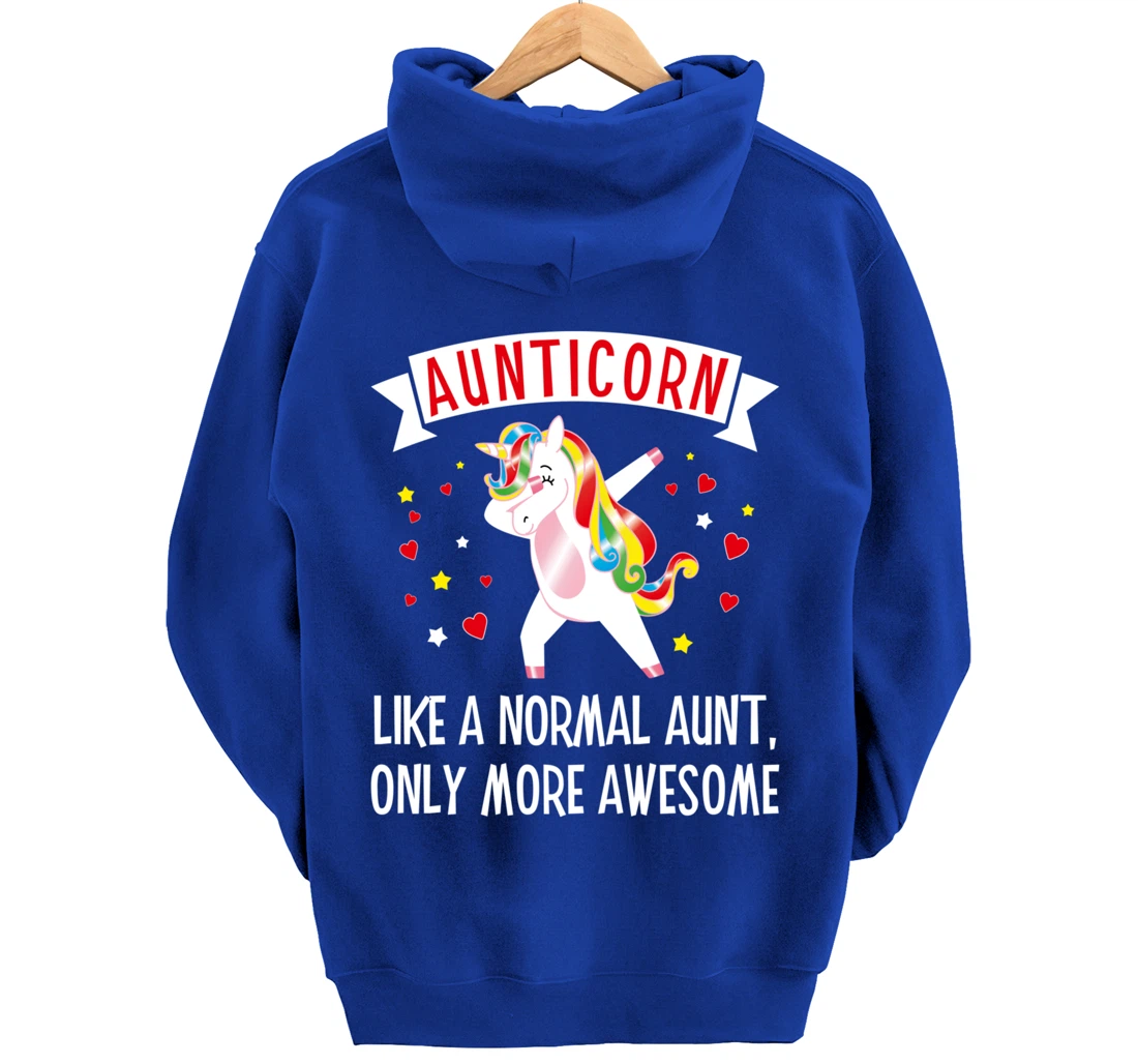Aunticorn Like An Aunt Only More Awesome Tee Best Aunt Ever Pullover Hoodie