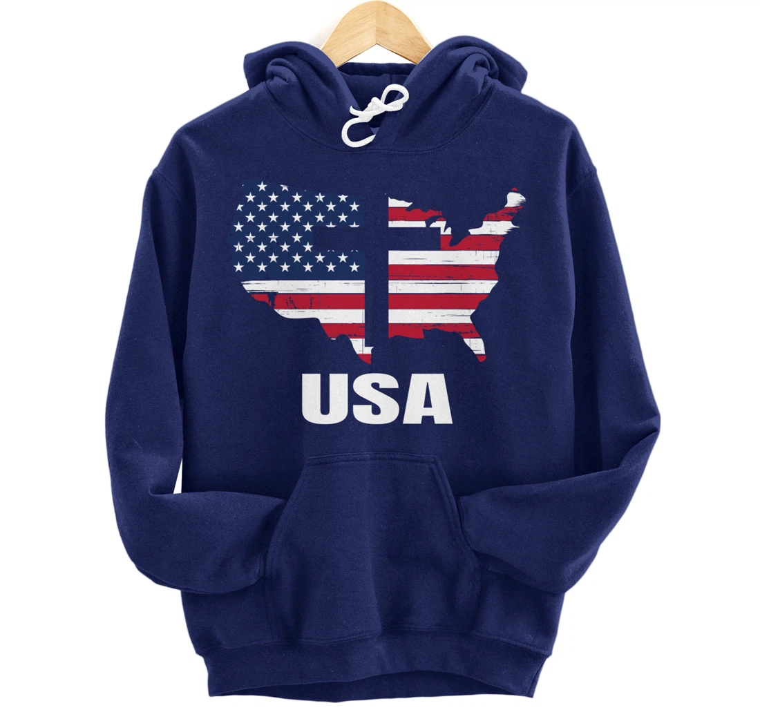 USA Christian John 3.16 Cross Religious Pullover Hoodie