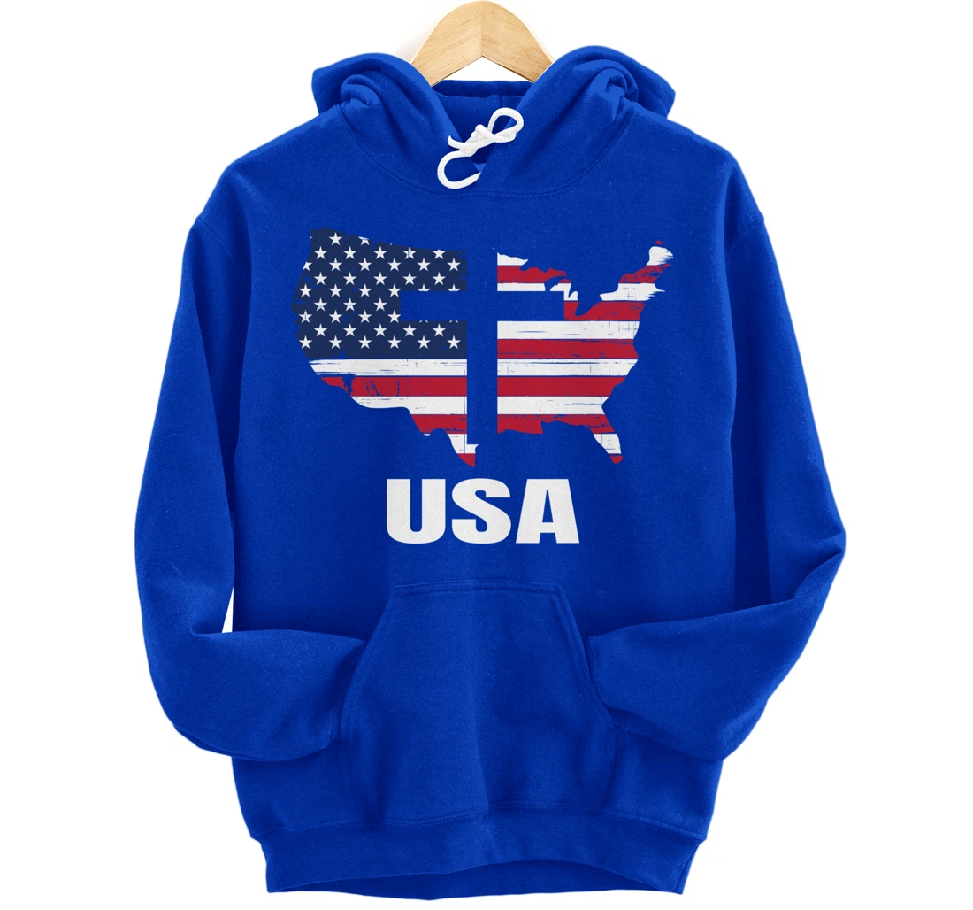 USA Christian John 3.16 Cross Religious Pullover Hoodie