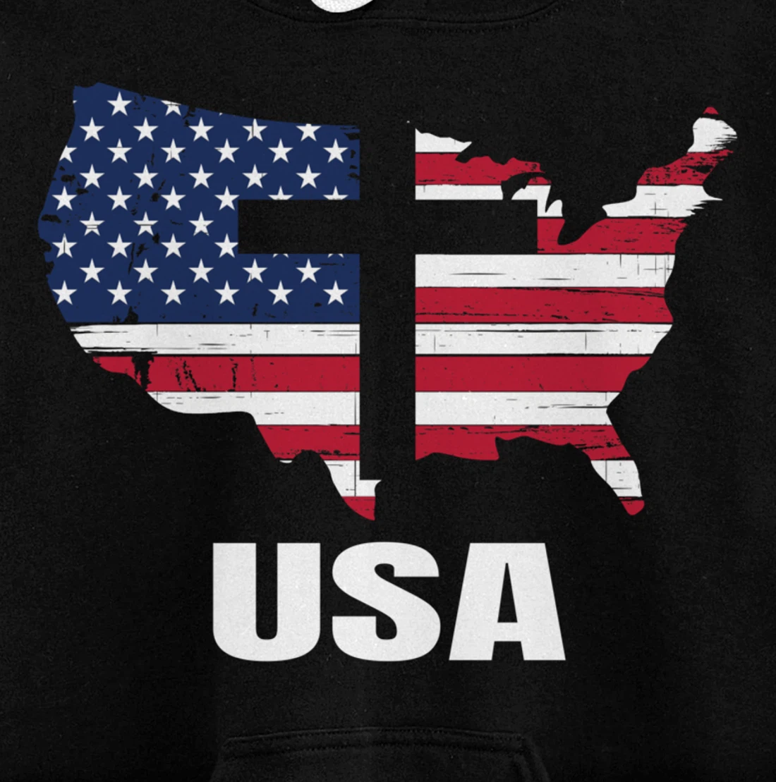 USA Christian John 3.16 Cross Religious Pullover Hoodie