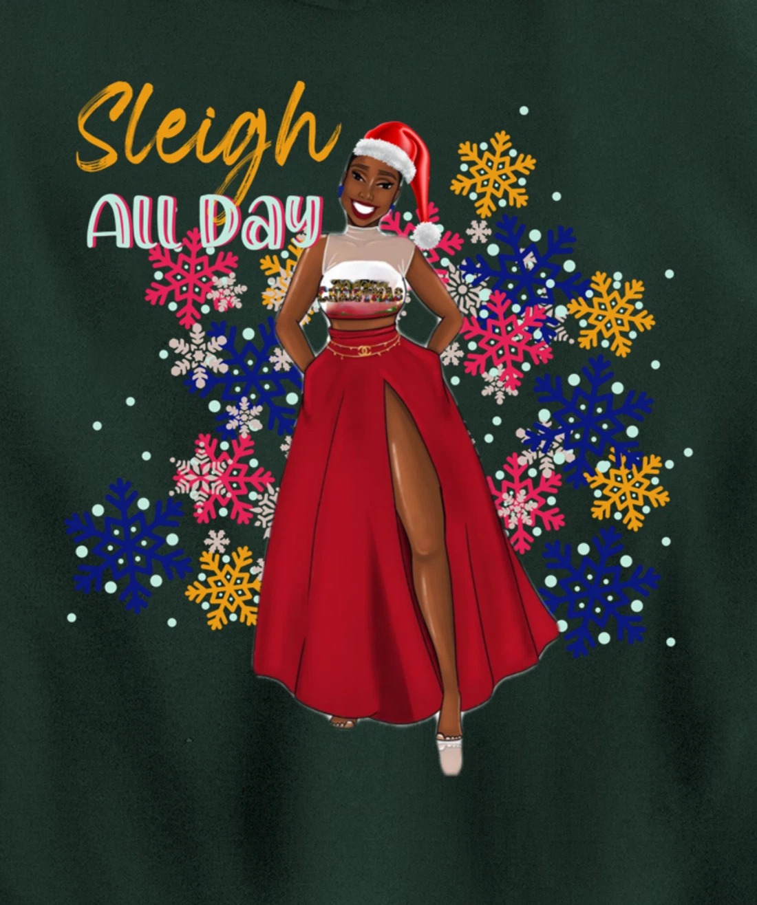 Sleigh All DAy Pullover Hoodie