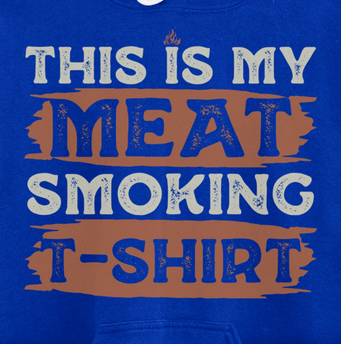 Funny Barbecue Grill Fan Graphic Women Men Meat Smoking BBQ Pullover Hoodie