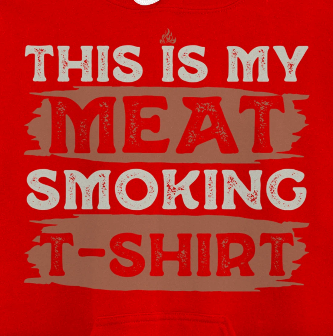 Funny Barbecue Grill Fan Graphic Women Men Meat Smoking BBQ Pullover Hoodie