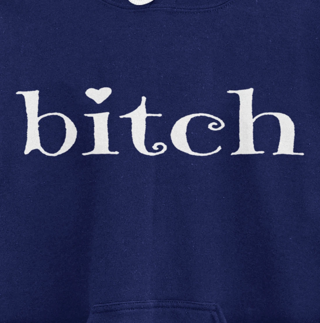 Funny Sarcastic Bitch Adult Pullover Hoodie