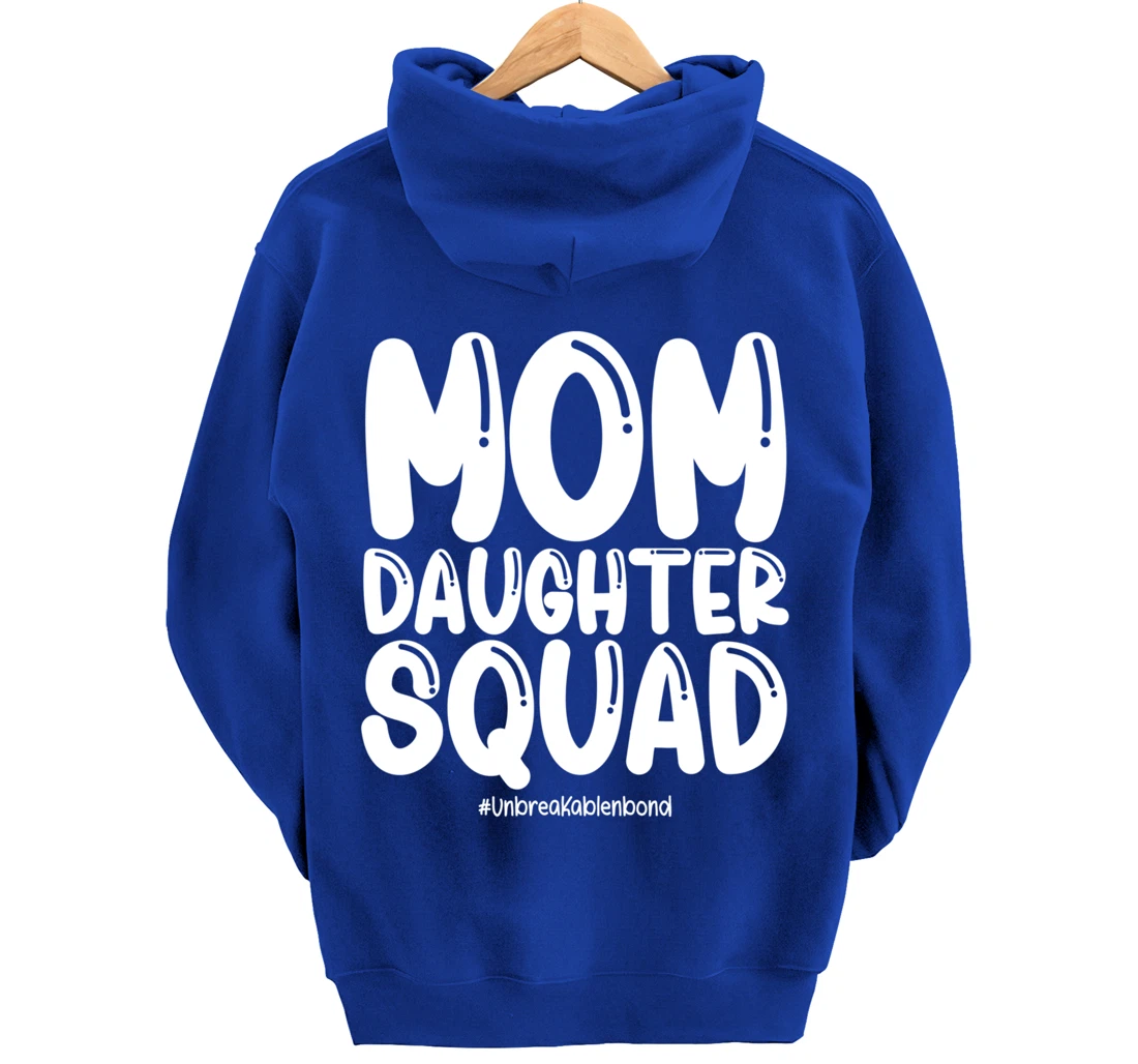 Mom Daughter Squad Shirts Mom and Daughter Shirts Pullover Hoodie