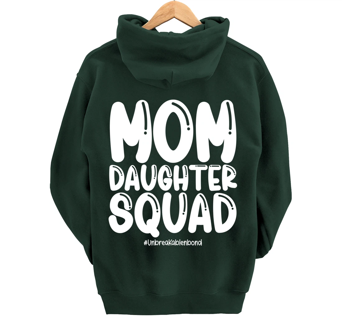 Mom Daughter Squad Shirts Mom and Daughter Shirts Pullover Hoodie