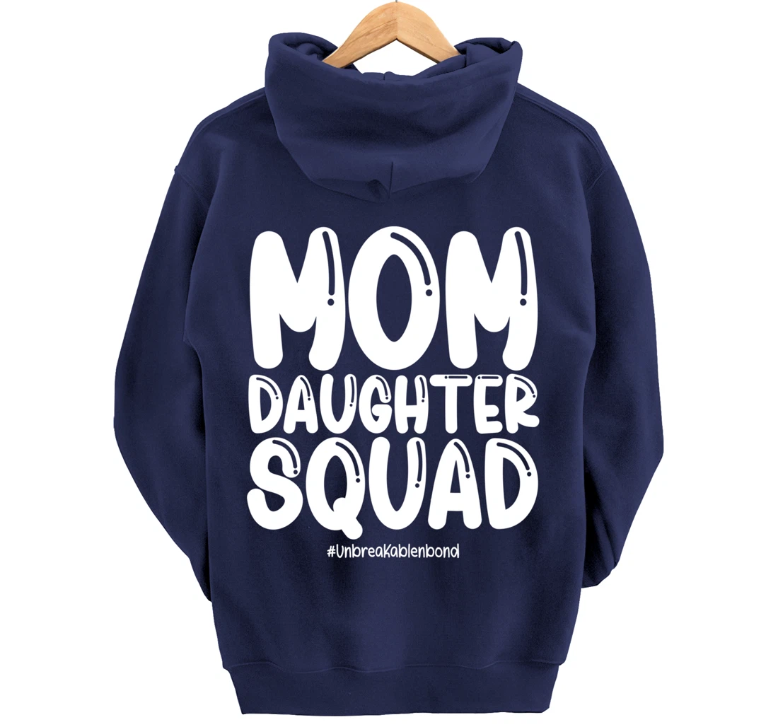Mom Daughter Squad Shirts Mom and Daughter Shirts Pullover Hoodie