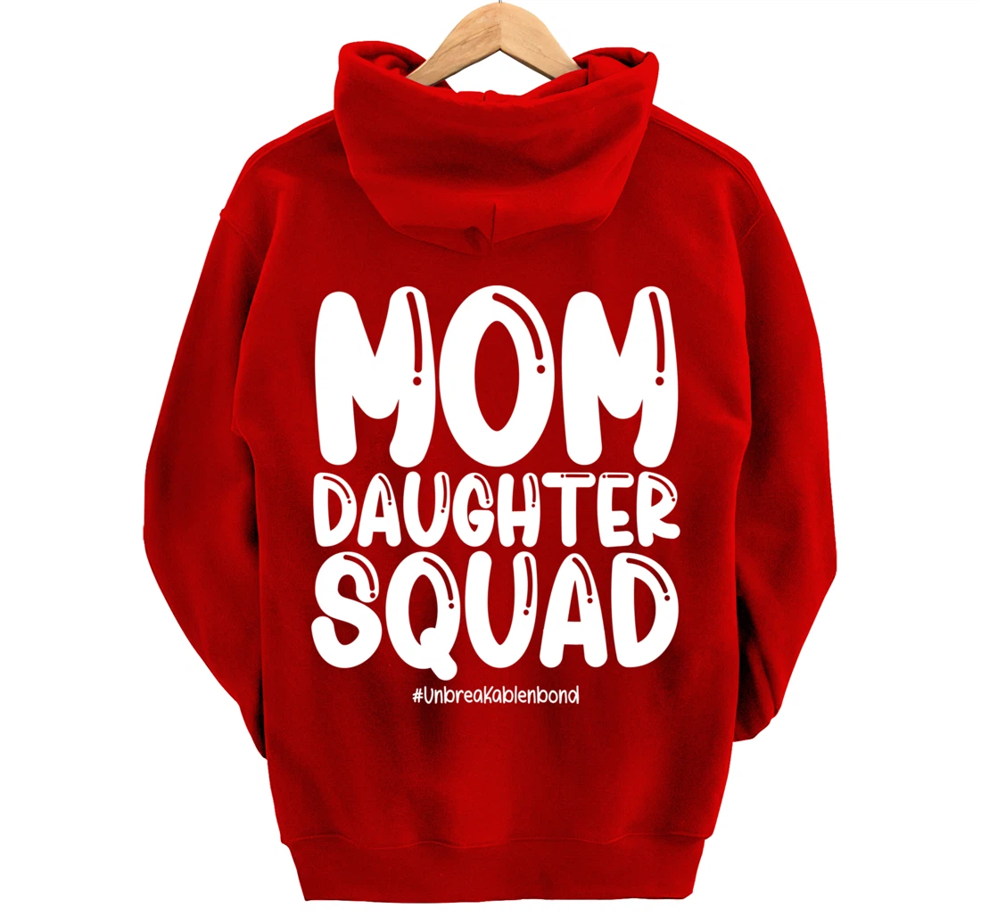 Mom Daughter Squad Shirts Mom and Daughter Shirts Pullover Hoodie