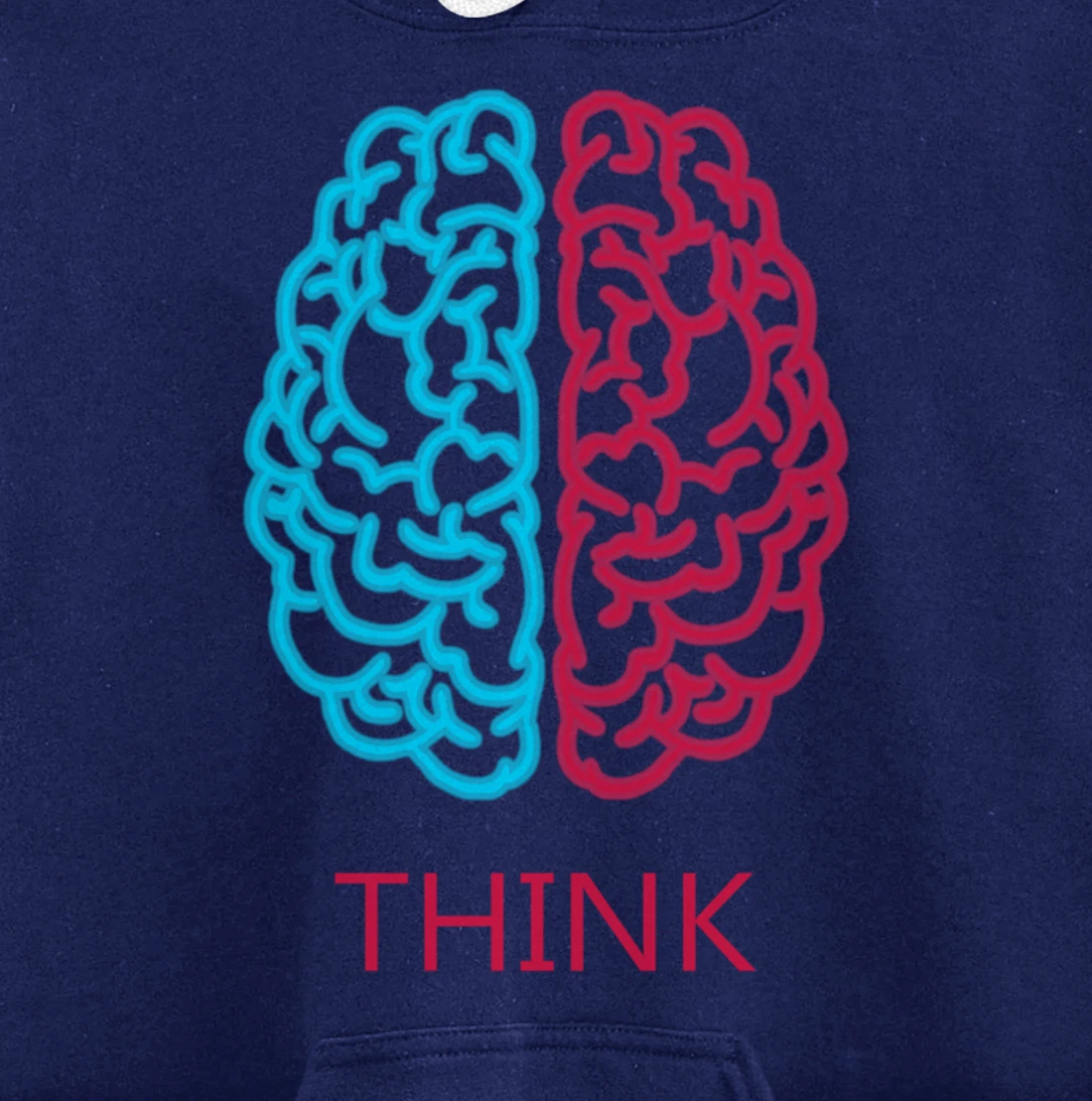 Think Brain Science Art Neuroscience Neurologist Study Tee Pullover Hoodie
