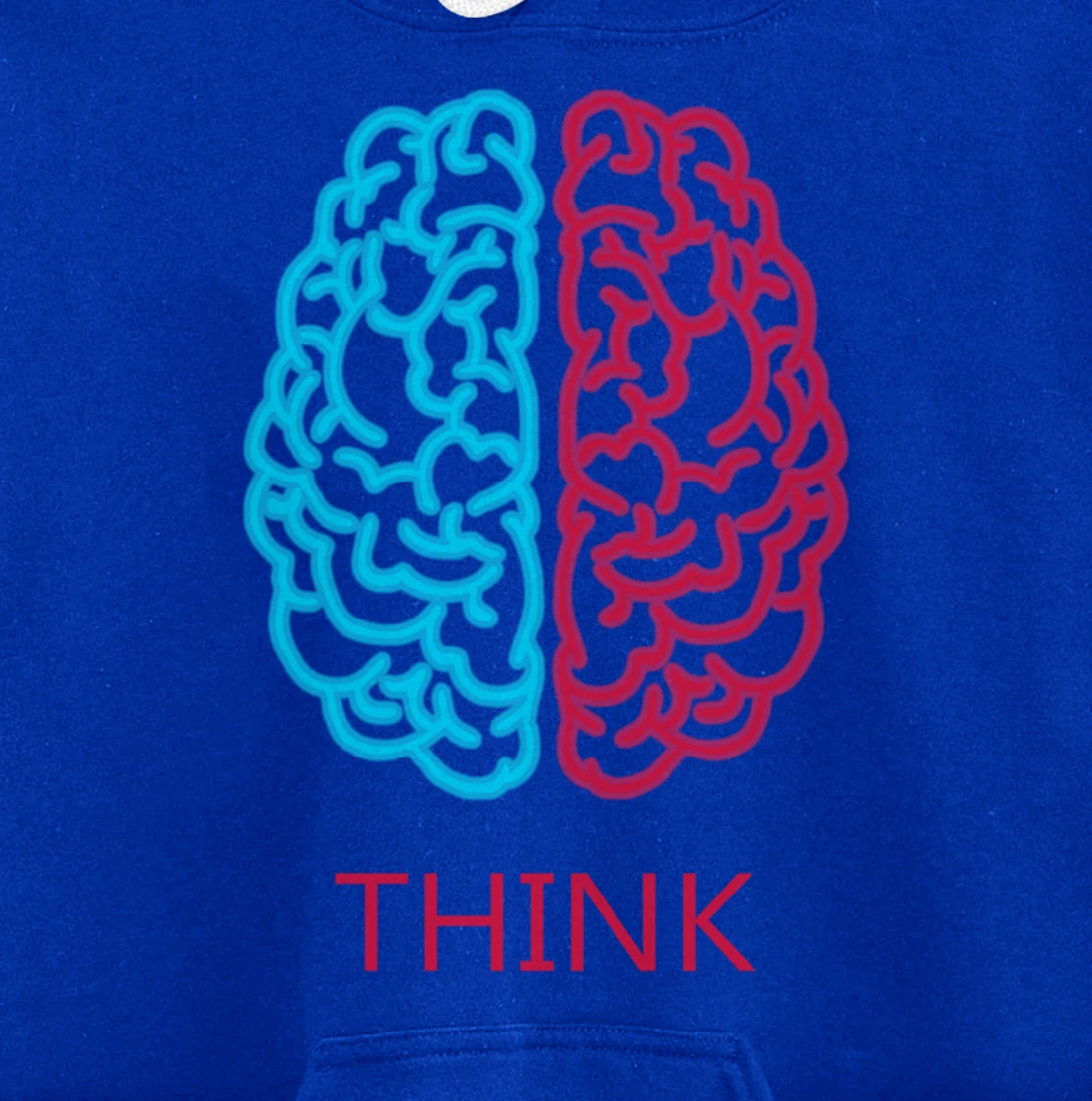 Think Brain Science Art Neuroscience Neurologist Study Tee Pullover Hoodie