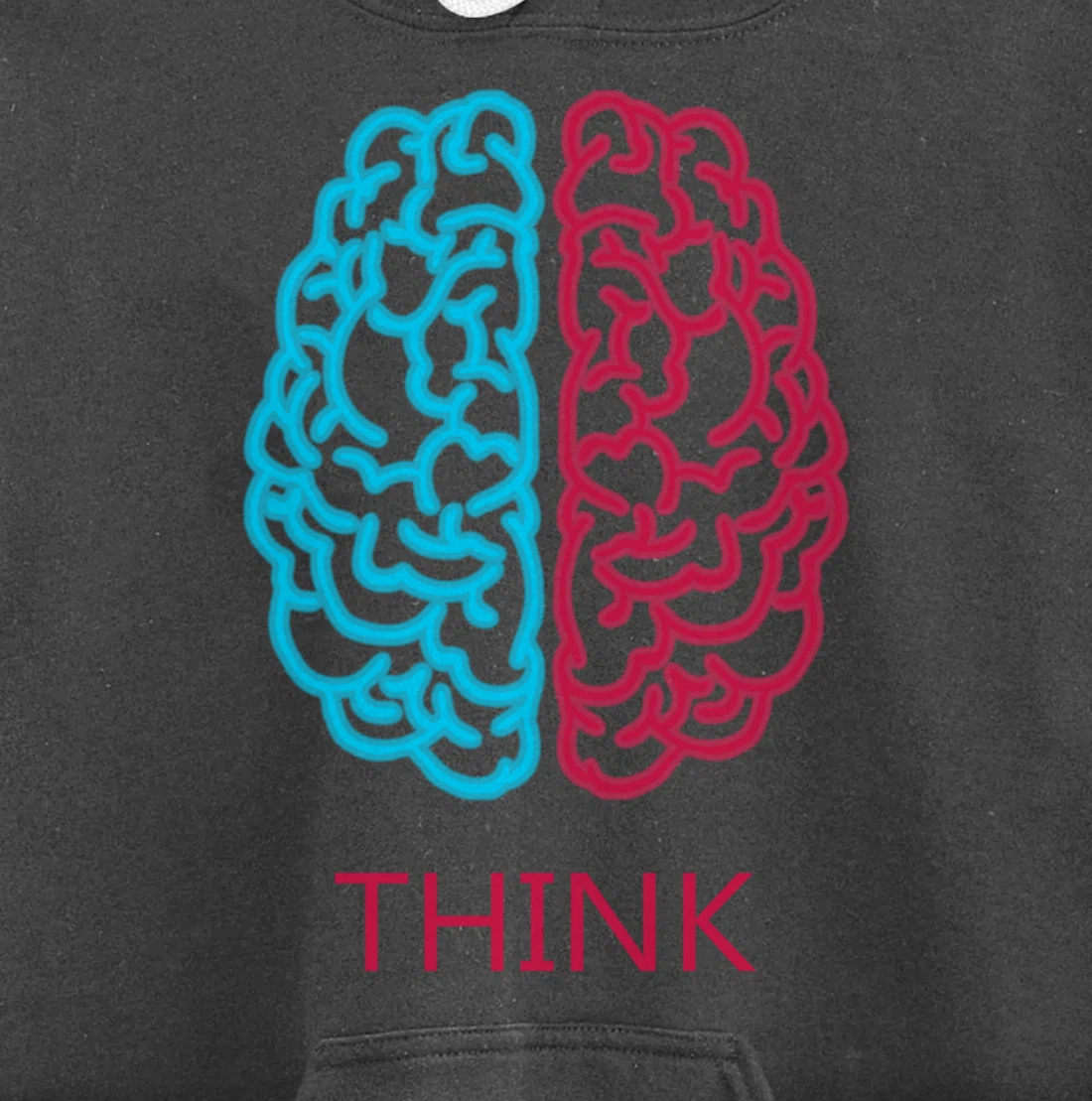 Think Brain Science Art Neuroscience Neurologist Study Tee Pullover Hoodie