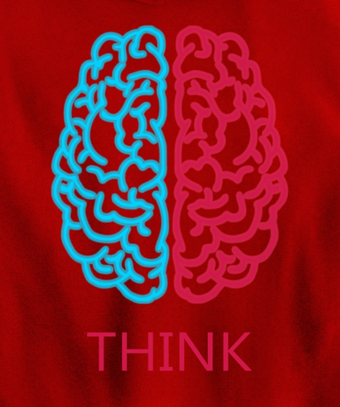 Think Brain Science Art Neuroscience Neurologist Study Tee Pullover Hoodie