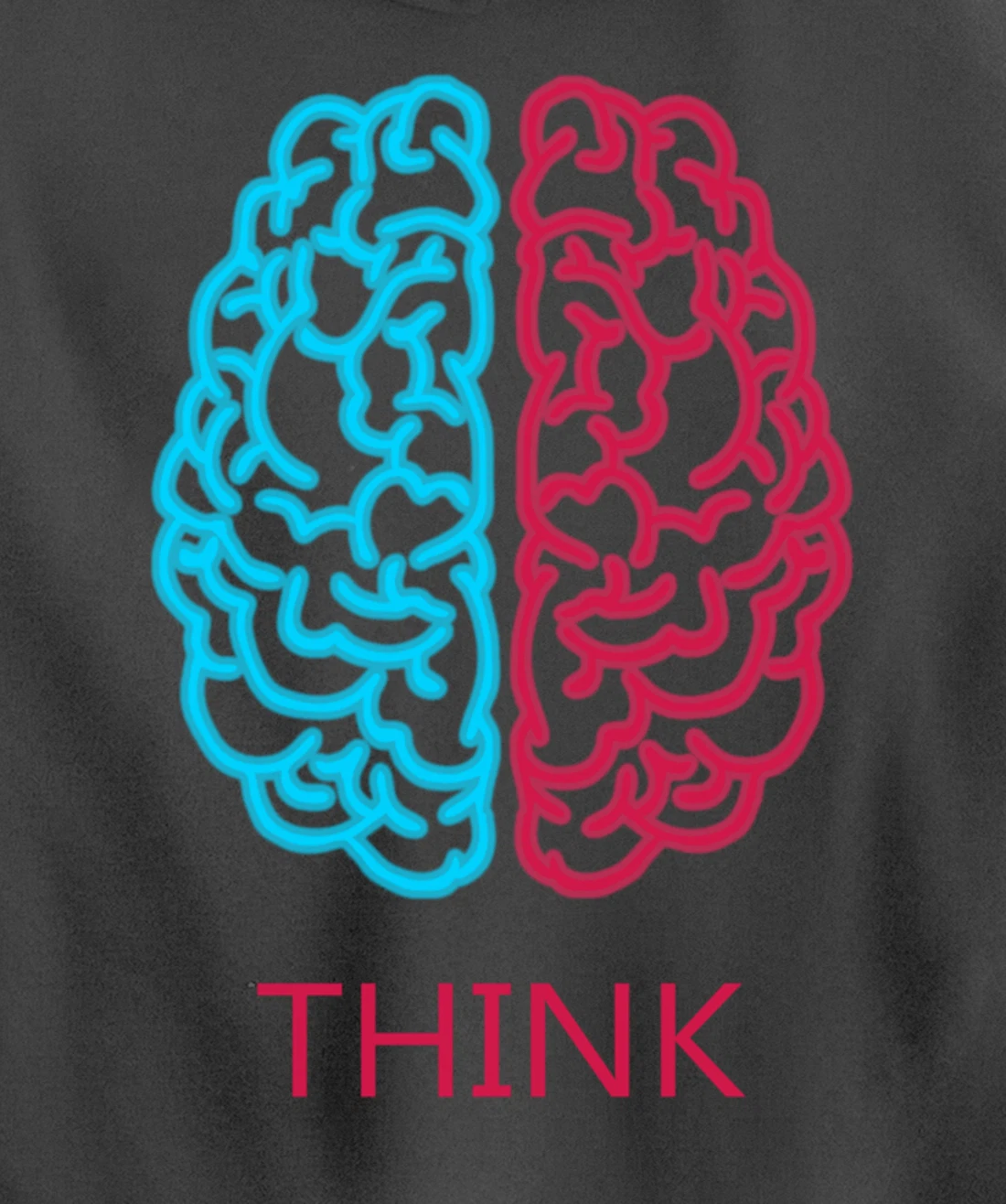 Think Brain Science Art Neuroscience Neurologist Study Tee Pullover Hoodie