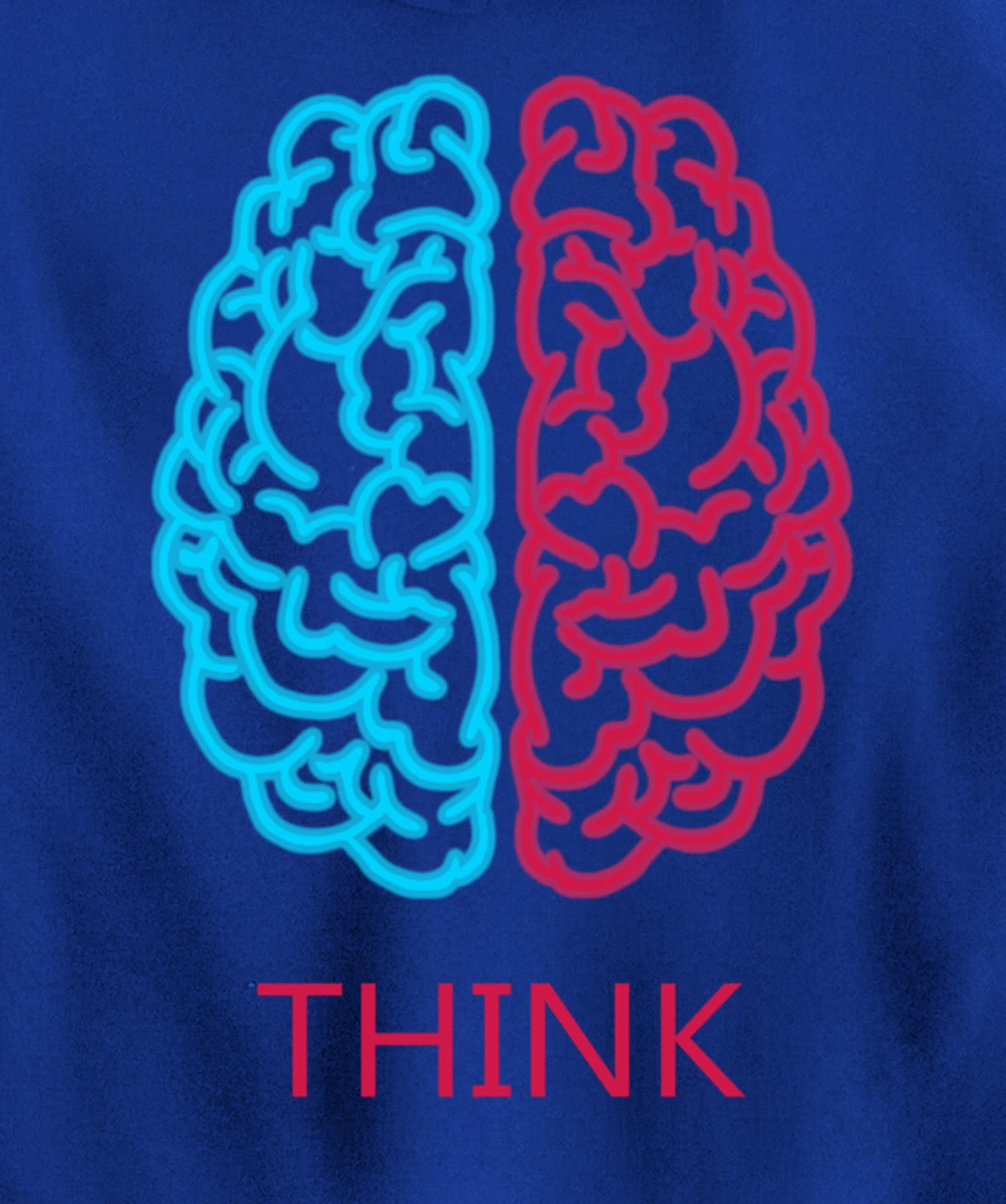 Think Brain Science Art Neuroscience Neurologist Study Tee Pullover Hoodie