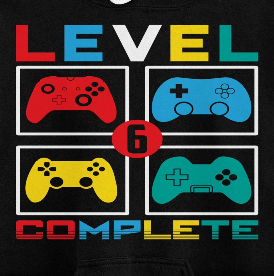 Level 6 Complete Funny Celebrate 6th Wedding Pullover Hoodie