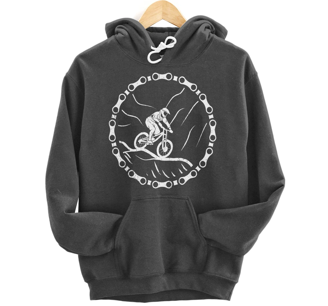 MTB bike mountain bike mountains gift Pullover Hoodie