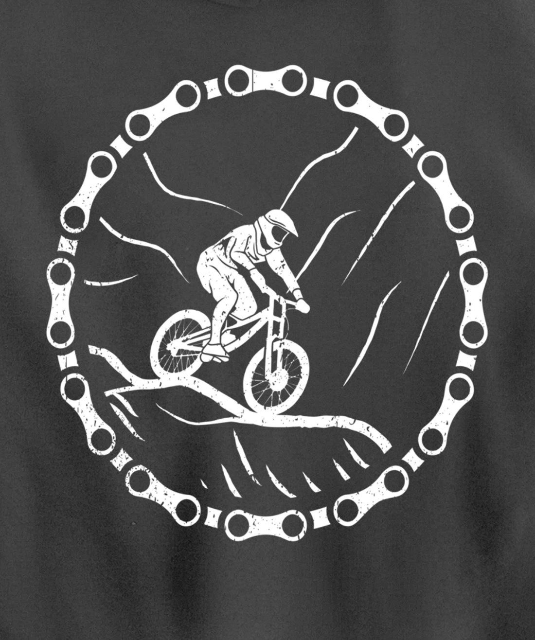 MTB bike mountain bike mountains gift Pullover Hoodie