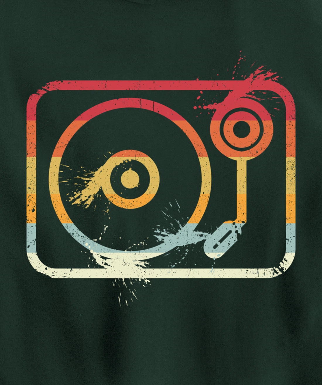 Vinyl record Pullover Hoodie