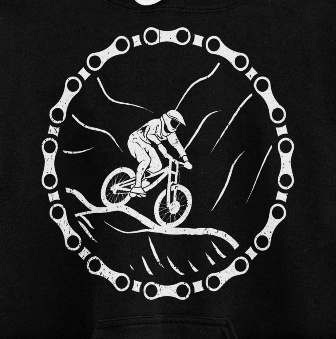 MTB bike mountain bike mountains gift Pullover Hoodie
