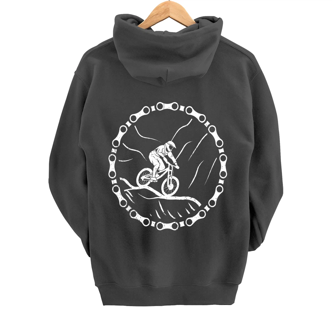 MTB bike mountain bike mountains gift Pullover Hoodie